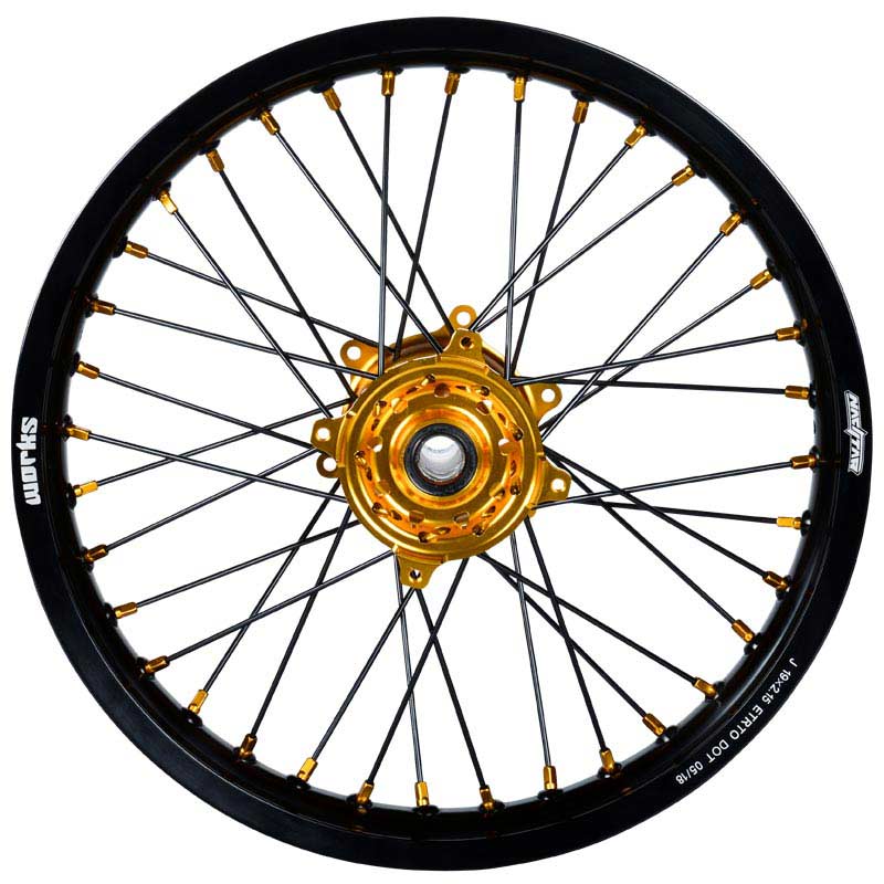 Gold bike online rims