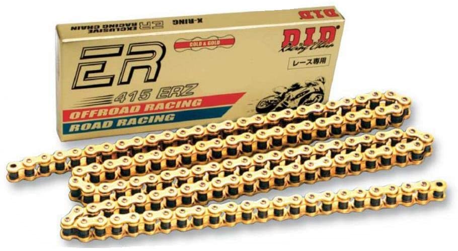 DID 415 ERZ Non-O'ring Race Chain - GOLD - 120 Links – NACSTARUSA