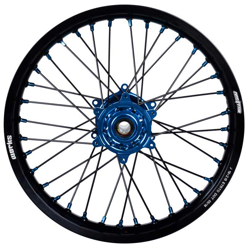 2003-2023 Yamaha YZ125 / YZ250 / YZ250F / YZ450F Wheel Set Blue/Black